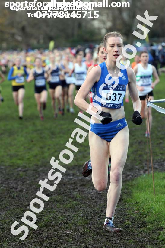 Womens under-17s and IAAF Junior Womens 2017 British Athletics Liverpool Cross Challenge, Sefton Park, Liverpool. Photo:  David T. Hewitson/Sports for All Pics